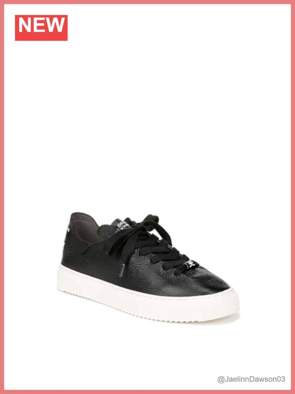 Sam Edelman Poppy Women's Leather Fashion Sneakers Lace Up
